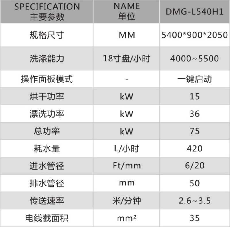 長龍式三缸兩主洗兩漂洗一烘干洗碗機(jī)DMG-L540H1.png